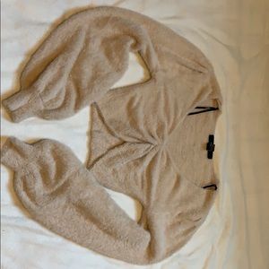 Forever 21 Long Sleeve Crop Top